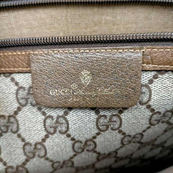 Auth Gucci Tote Bag Pvc Brown #26962G22 - Picture 7 of 9